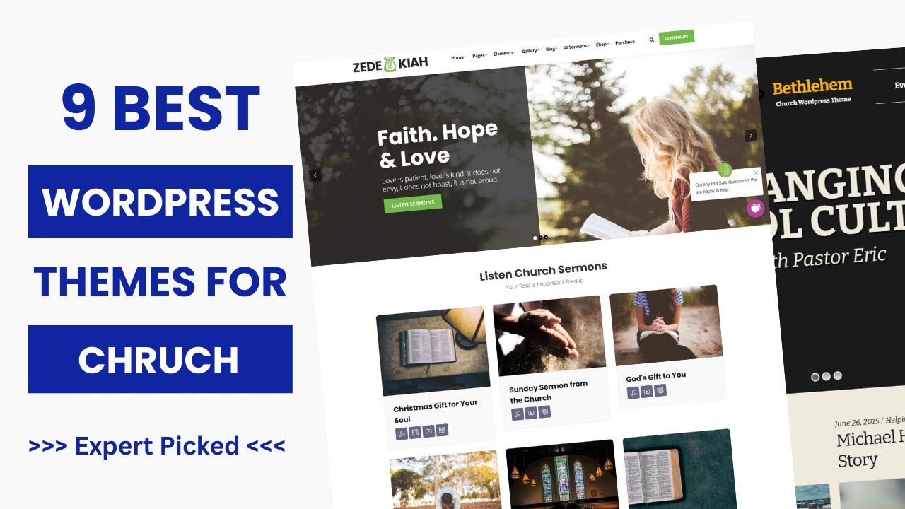 9 Best Church WordPress Themes 2025 | Paid Church WordPress Themes