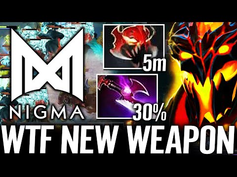🔥 NIGMA NEW WEAPON — SUMAIL Shadow Fiend MOM 1st Item + Silve Edge MAX CRIT Dota 2 Pro