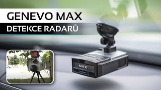 GENEVO MAX přenosný antiradar, záruka 5 let