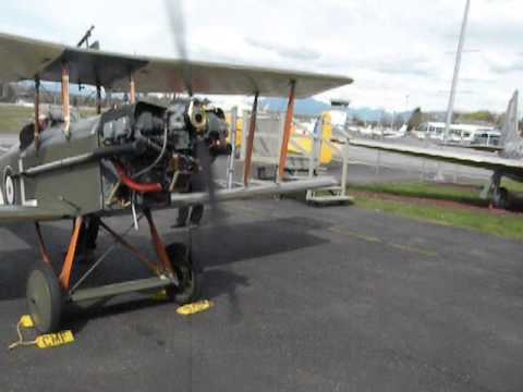 CMF 7/8 Scale RAF SE5 engine startup