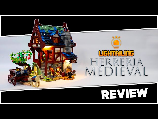 Vídeo relacionado con GEAMENT Kit de Luces LED Compatible con Lego Medieval Blacksmith - Conjunto de luz por Ideas 21325 (Juego Modelo no Incluido)