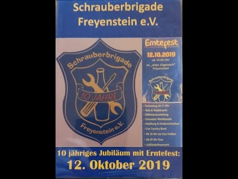 Film: 10 Jahre Schrauberbrigade Freyenstein e.V. & Erntefest, 12.10.2019