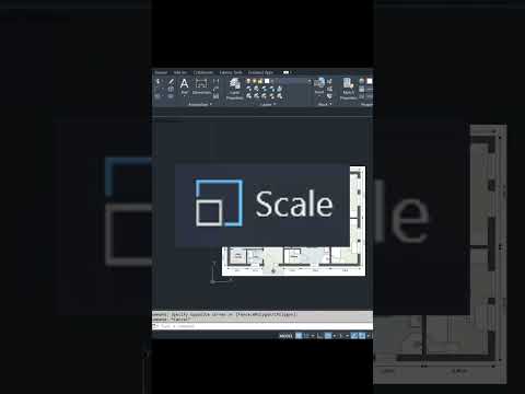 How to trace a plan from an image in AutoCAD #shorts #architecture #autocad #architect #caddesign