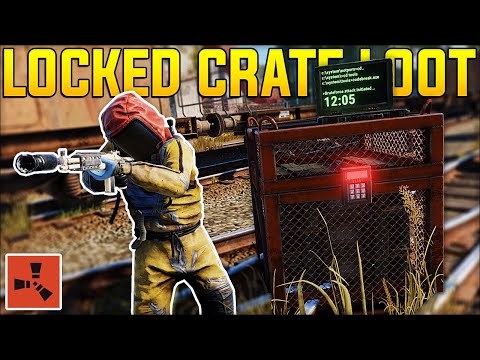 TAKING A EARLY GAME CHINOOK CRATE GAVE EASY LOOT! - Rust Gameplay