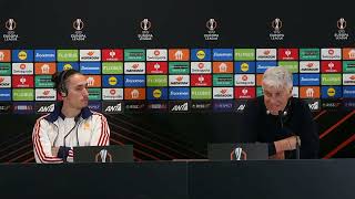 PANATHINAIKOS-ROMA Conferenza pre gara di Gasperini e Tsimikas 28 gennaio 2026