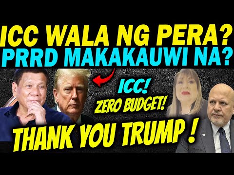 UUWI NA SI PRRD! MAGANDANG BALITA ITO! PRRD MAKAKAUWI NG MAAGA?TRUMP NILUMPO ANG ICC NAGHIHIRAP NA!