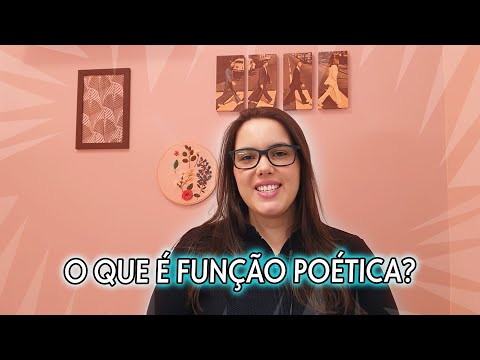 O que é função POÉTICA?