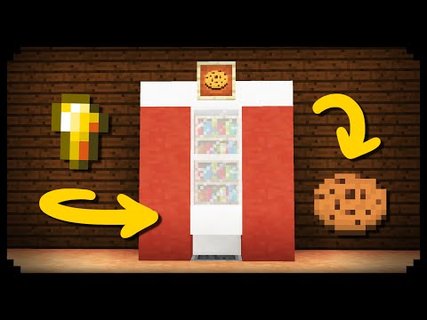 image-How to make working vending machine in Minecraft?