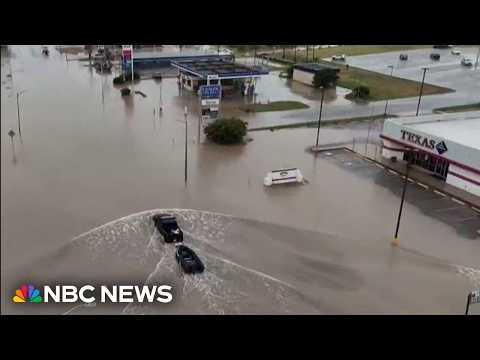Deadly flooding hits same region of Texas devastated by floods last year