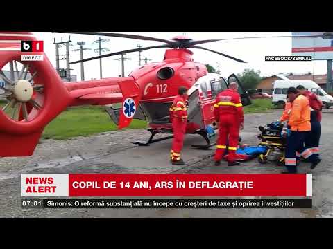 EXPLOZIE DEVASTATOARE ÎN BACĂU  4 RĂNIȚI GRAV_Știri B1TV_14 aug. 2025