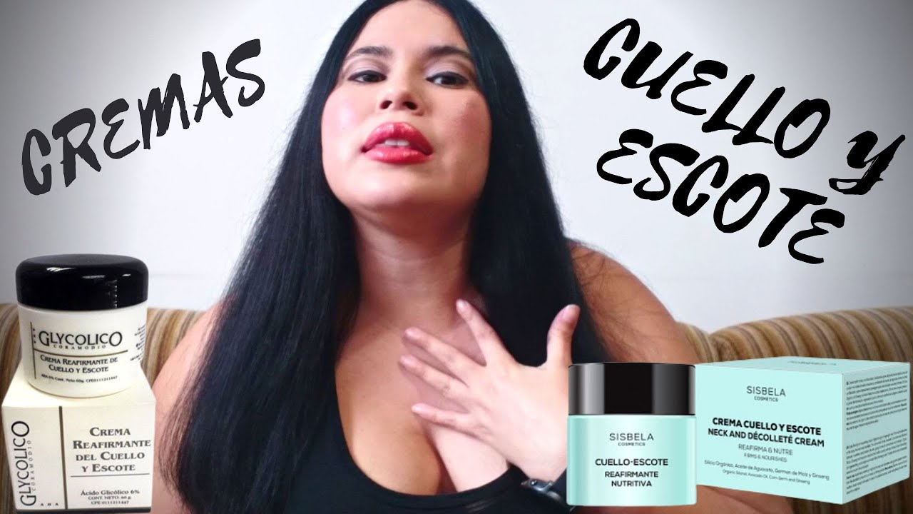 Cremas para cuello y escote - Glycólico - Sisbela