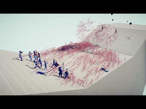 3x GOD ARCHERS vs LEGACY TEAM - Totally Accurate Battle Simulator TABS