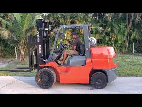 TOYOTA FORKLIFT 15500 LBS 7FGCU70