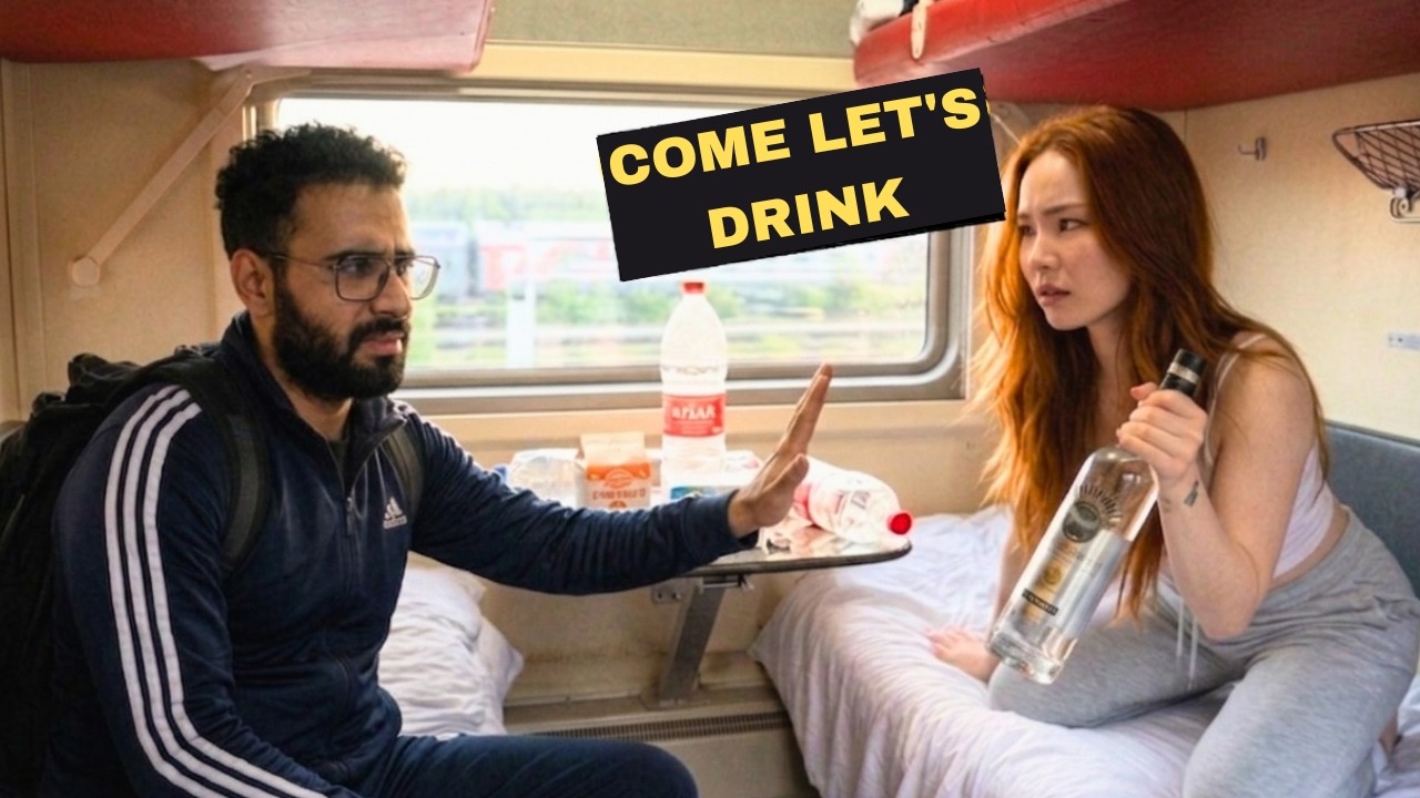 She Kept Trying to Kiss Me for 3 Days on a Russian Train (No, Seriously) | Russia Vlog Hindi | (#44)