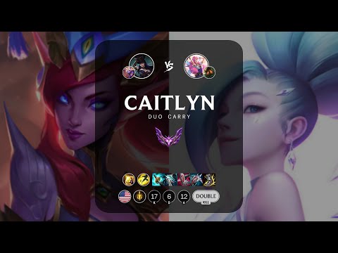 Caitlyn ADC vs Seraphine - NA Master Patch 13.18