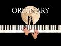 Alex Warren - ORDINARY (Wedding Entrance Piano)|  Slowed so your Bridesmaids don't have to run!