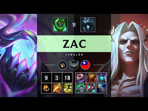 Zac Jungle vs Karthus - TW Challenger Patch 25.16