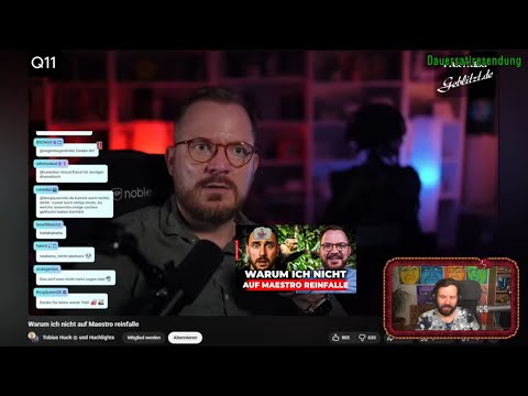 einBastien zerhaut Tobias Huch und imp quatscht dazwischen