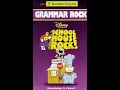 Opening To Schoolhouse Rock Grammar Rock 1995 VHS