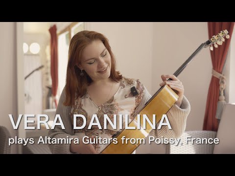 Vera Danilina plays Altamira Guitars from her home in Poissy, France