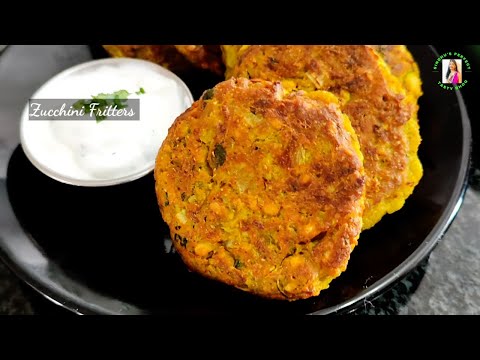 Crispy Keto Zucchini Fritters Recipe | Greek Style Low Carb Healthy Zucchini ! Summer Squash Recipe