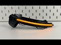 LED dynamické smerovky - oranžové VW Tiguan / Touareg (2016->) - Video Youtube