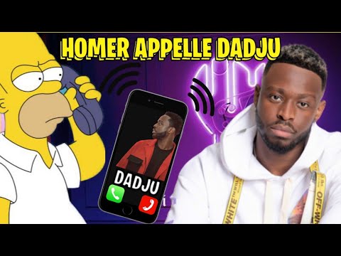Homer Appelle Dadju au Téléphone (Il me drague ...)