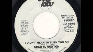 Cherrelle - I Didn&#39;t Mean To Turn You On