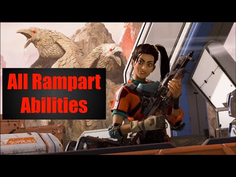 All Rampart Abilities - From Meet the Legends
