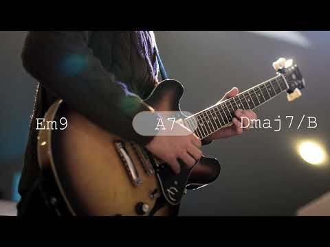 Neo-Soul/Lofi Jazz Guitar Backing Track in D Major