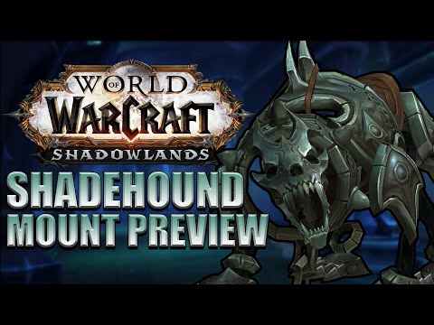 Torghast Shadehound Mount - In Game Preview | Shadowlands Alpha