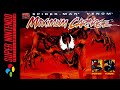 Longplay SNES Spider Man And Venom Maximum Carnage 100 4K 60FPS