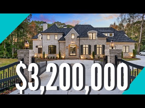 $3,200,000 Luxury Home Atlanta GA in Buckhead | 10,000sqft