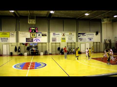 HappyBasketCastelmaggiore vs U14 08.avi