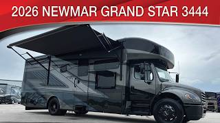 A preview image of the linked video showcasing 2026 Newmar Grand Star 3444
