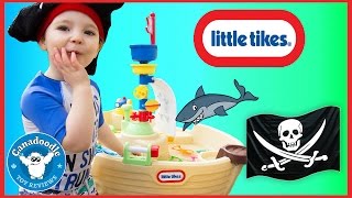 Little Tikes Anchors Away Pirate Ship Water Table Water Fun Thomas Minis Surprise