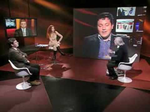 SGARBI a SKY TG24 Urla e insulti in diretta