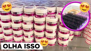 MELHORES PREÇOS DE PRODUTOS PARA ALONGAMENTO DE UNHAS E EXTENSÃO DE CÍLIOS NA 25 DE MARÇO SP 😍