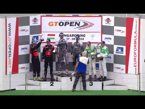 International GTOpen 2018 ROUND 4 HUNGARY - Hungaroring Race 1 ITALIANO