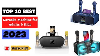💥 Best Karaoke Machine for Adults & Kids 2023 💥 Top 10 Best Karaoke Machine for Adults & Kids Review