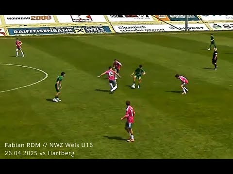 Fabian RDM // NWZ Wels U16 // Jan-Jun 2025 // Jugendregionalliga U16 OEFB
