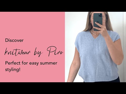NEW BRAND ALERT! Piro Summer Knitwear at Izzi's
