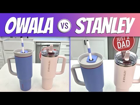 Owala vs Stanley Flip Straw 40 oz Tumbler COMPARISON  Which is LEAK Proof?