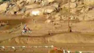 preview picture of video 'Double jump at Perris Raceway'