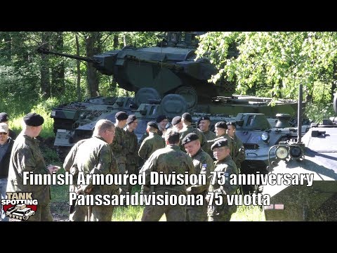 Finnish Armoured Division 75th Anniversary #1 - All quiet before the parade