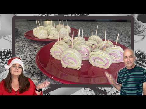 Pesto Tortilla Pinwheels | Easy Christmas Appetizer