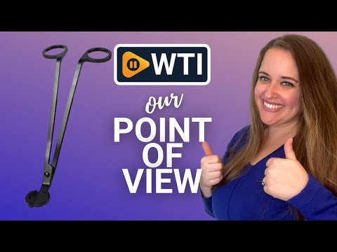 Saiveina Candle Wick Trimmer - WTI product video review