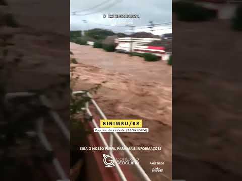 Situação de Sinimbu, RS #enchentes #riograndedosul #chuvas #estradas #agro