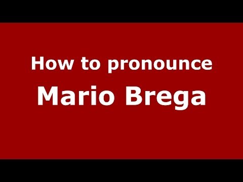 How to pronounce Mario Brega (Italian/Italy) - PronounceNames.com