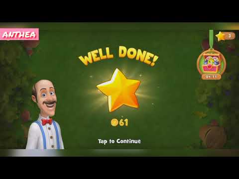 Gardenscapes Level 7999 & 8000 & 8001